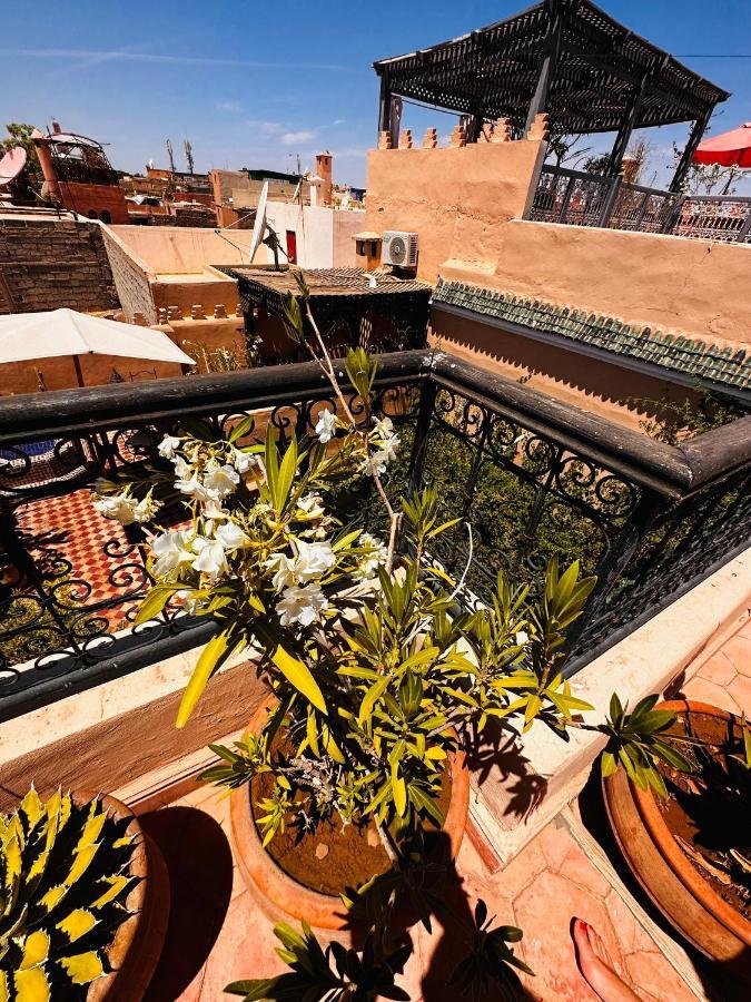 Riad Msholidays Bassin Privatise Marrakech مراكش المظهر الخارجي الصورة
