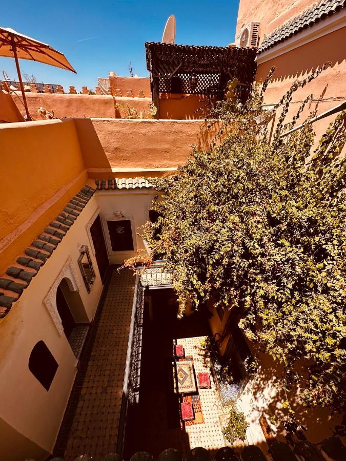 Riad Msholidays Bassin Privatise Marrakech مراكش المظهر الخارجي الصورة