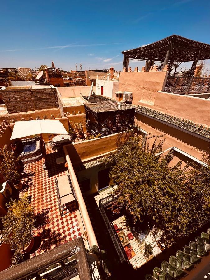 Riad Msholidays Bassin Privatise Marrakech مراكش المظهر الخارجي الصورة