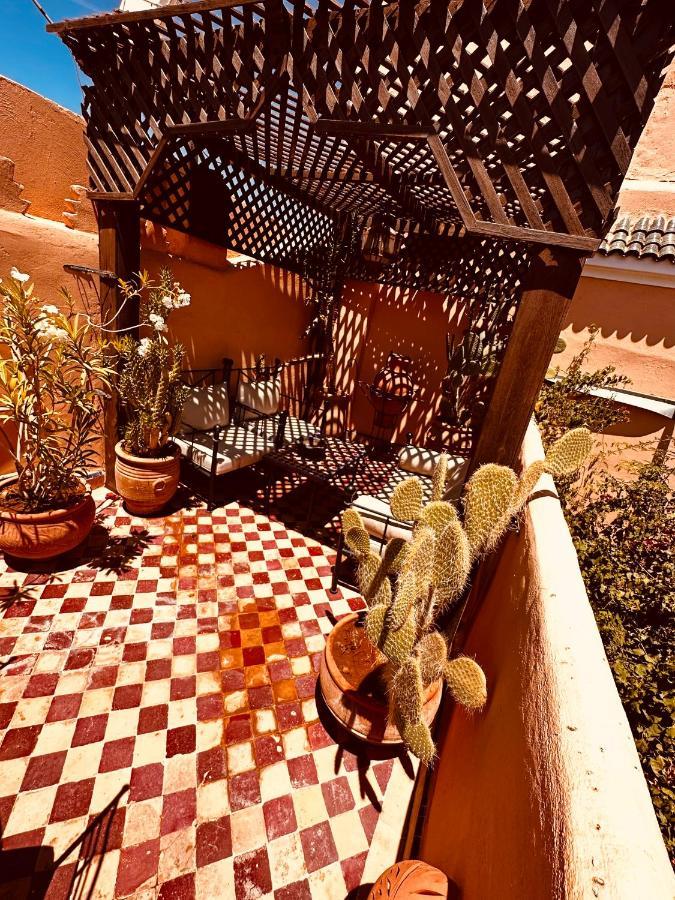 Riad Msholidays Bassin Privatise Marrakech مراكش المظهر الخارجي الصورة