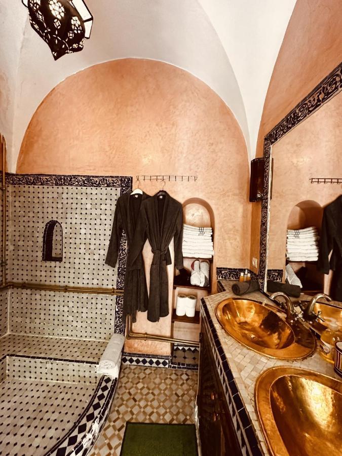 Riad Msholidays Bassin Privatise Marrakech مراكش المظهر الخارجي الصورة